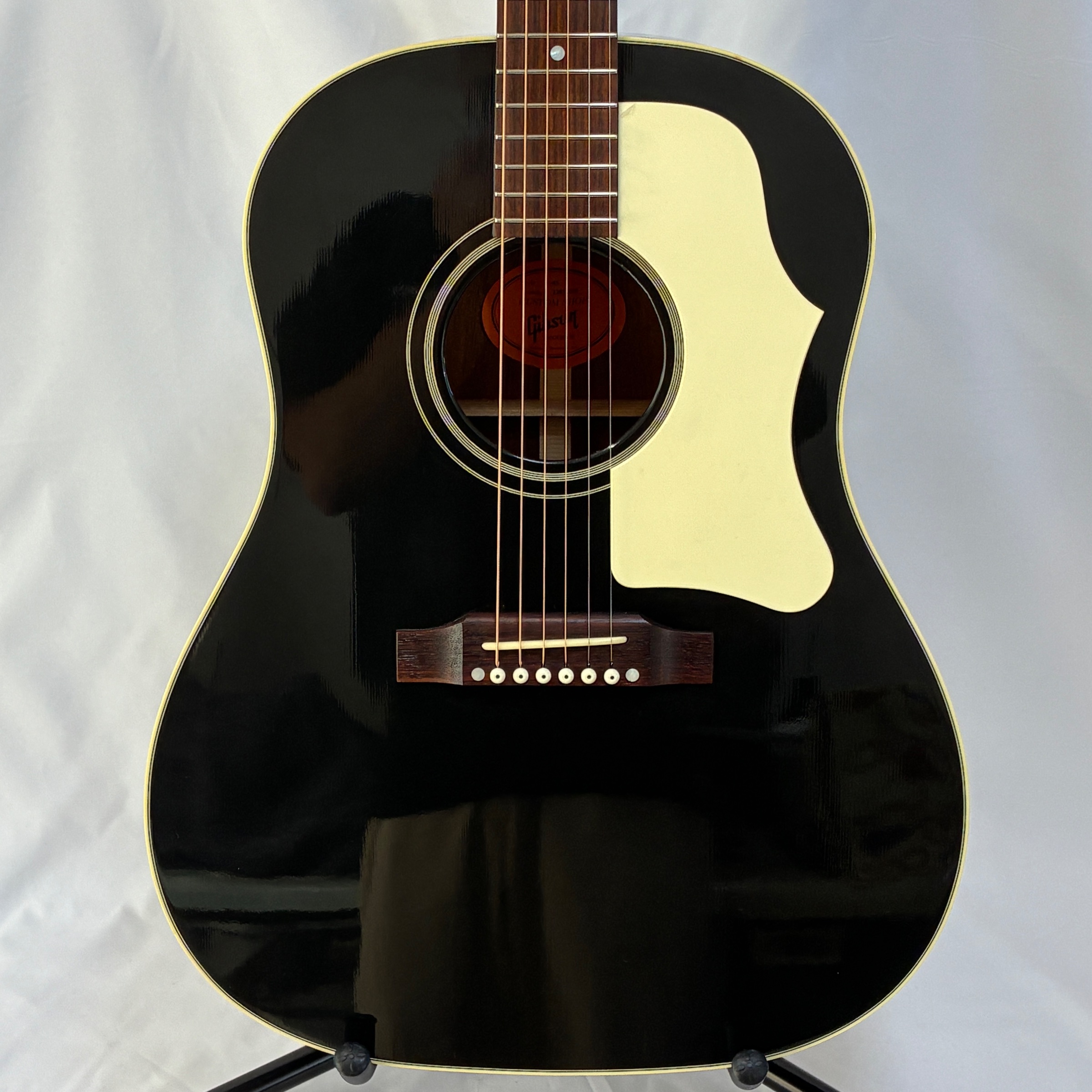 【美品】Gibson J-45 エボニー　固定サドル カスタムショップ製